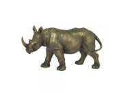 Benzara 32370 Resin Rhino
