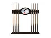 Holland Bar Stool Sports Team Logo Cincinnati Cue Rack in Black Finish