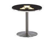 L214 42 Stainless Steel Appalachian State Pub Table