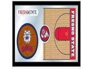 Holland Bar Stool Sports Team Fresno State University Basketball Mirror 15 x 26