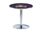 Holland Bar Stool L214 42 Chrome East Carolina Logo Pub Table