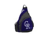 COLORADO ROCKIES OFFICIAL Collegiate Leadoff 20 H x 12 L x 7 W Sling Backpack by The Northwest Company