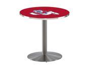Holland Bar Stool NCAA Sports Team L214 36 Stainless Steel Fresno State Pub Table