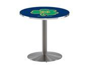 Holland Bar Stool L214 42 Stainless Steel Notre Dame Shamrock Pub Table