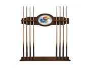 Holland Bar Stool Co. Sports Team Logo Kansas Cue Rack in Chardonnay Finish