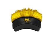 UNIVERSITY OF IOWA OFFICIAL Collegiate One Size Fits All Flair Hair Visor by The Northwest Company