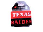 NCAA Texas Tech Red Raiders Silicone Rubber Bracelet Set 2 Pack [Sports]