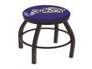Holland 30 L8B2B Black Wrinkle US Naval Academy NAVY Swivel Bar Stool with Accent Ring