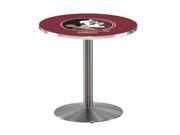 L214 42 Stainless Steel Florida State Head Pub Table