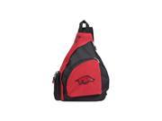 ARKANSAS UNIVERSITY OFFICIAL Collegiate Leadoff 20 H x 12 L x 7 W Sling Backpack by The Northwest Company
