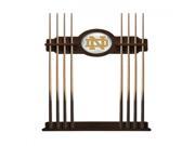Holland Bar Stool NCAA Sports Team Logo Notre Dame ND Cue Rack in Navajo Finish