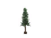 8 x 44 Traditional Woodland Alpine Artificial Christmas Tree Unlit