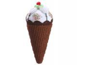 7 Cupcake Heaven Chocolate Ice Cream Cone with Sprinkles Christmas Ornament