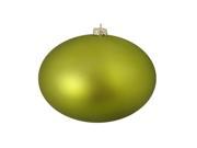 Shatterproof Matte Green Kiwi UV Resistant Commercial Christmas Ball Ornament 8 200mm