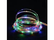 18 Multi Color LED Indoor Outdoor Christmas Linear Tape Lighting White Finish