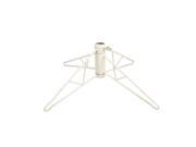 White Metal Christmas Tree Stand For 8.5 9.5 Artificial Trees
