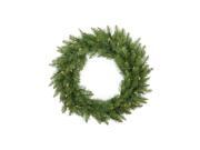 24 Pre Lit Essex Pine Artificial Christmas Wreath Clear Lights