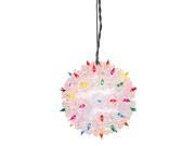 7.5 Multi Color Pre Lit Starlight Hanging Sphere Christmas Ball Decoration