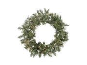 30 Snow Mountain Pine Artificial Christmas Wreath Unlit