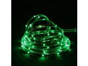 18 Green LED Indoor Outdoor Christmas Linear Tape Lighting Black Finish