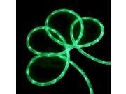 150 Commericial Grade Green LED Indoor Outdoor Christmas Rope Lights on a Spool