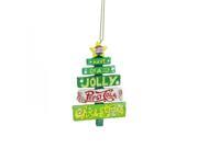 4 Glittered Jolly Pepsi Tree Christmas Ornament