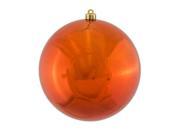 Shiny Copper UV Resistant Commercial Drilled Shatterproof Christmas Ball Ornament 2.75 70mm