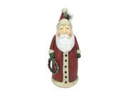 17 Battery Operated LED Lighted Santa Claus Christmas Table Top Decoration