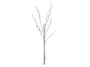 44 White Decorative Artificial Crafting or Display Birch Tree Trunk