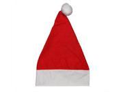 18 Traditional Red and White Felt Christmas Santa Hat Adult Size Medium