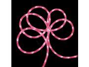 150 Commericial Grade Pink LED Indoor Outdoor Christmas Rope Lights on a Spool