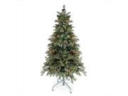 6 Pre Lit Savannah Spruce Artificial Christmas Tree Clear Lights