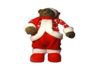 19 Table Top Knit Suit Brown Bear Winter Christmas Figure