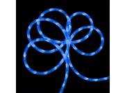 150 Commericial Grade Blue LED Indoor Outdoor Christmas Rope Lights on a Spool