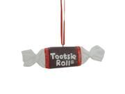 5 Candy Lane Tootsie Roll Orignal Chewy Chocholate Candy Christmas Ornament