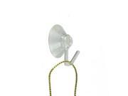 20ct Indoor Outdoor Mini Christmas Ornament Decoration Suction Cup Hooks