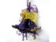 Princess Garden Green Lavish Purple Trumpet Lily Christmas Ornament 7