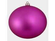 Shatterproof Matte Pink Magenta UV Resistant Commercial Christmas Ball Ornament 6 150mm
