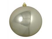 Shatterproof Shiny Champagne Commercial Christmas Ball Ornament 6 150mm