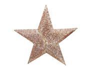 4 Lighted Elegant Red and Gold Sequined Star Christmas Yard Art Decoration