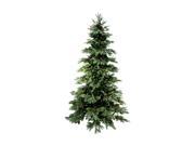 10 Pre lit New England Pine Medium Artificial Christmas Tree with Pine Cones Clear Lights