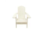 40 White Wooden Folding Outdoor Patio Adirondack Chair