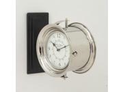 Ssteel Wd Dbl Wall Clock 12 Inches Width 12 Inches Height