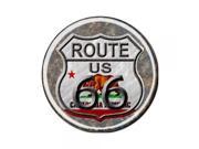 Smart Blonde California Route 66 Novelty Metal Circular Sign C 518