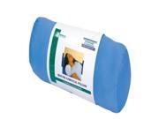 Essential Medical Supply Health Care Hospital Patient Round Cervical Pillow Blue Satin