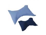 AlexOrthopedic Home Bedding Bow Tie Pillow Blue