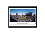 Campus Images NCAA Kansas State University Framed Stadium Print