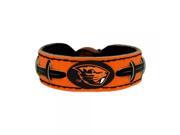 Aminco Oregon State Beavers Team Color NCAA Gamewear Leather Football Bracelet