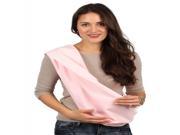 Hugamonkey Indoor Outdoor Travel Cotton Comfort Safety Newborn Infant Child Baby Sling Carrier Pink Medium