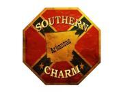 Southern Charm Arkansas Metal Novelty Stop Sign BS 366